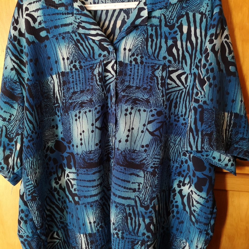 Women's polyester blouse